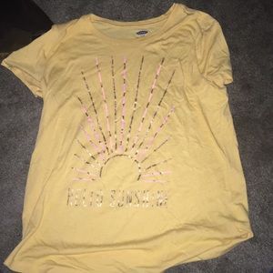 Yellow Old Navy Shirt